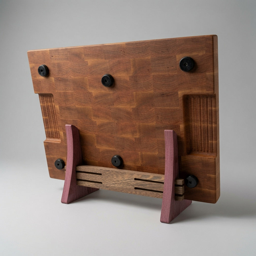Handmade - Cherry Wood - 2x16x20.75 - All Purpose - End Grain Cutting Board
