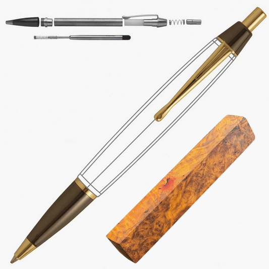 Devin Click Pen - White Oaks Woodworking