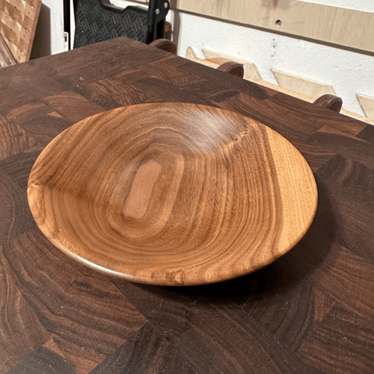 Handcrafted Walnut Wood Bowl - White Oaks Woodworking