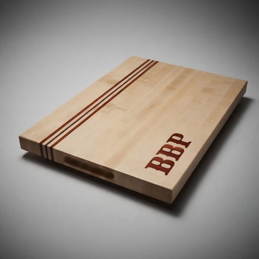 Hard Maple Edge Grain Cutting Board - White Oaks Woodworking