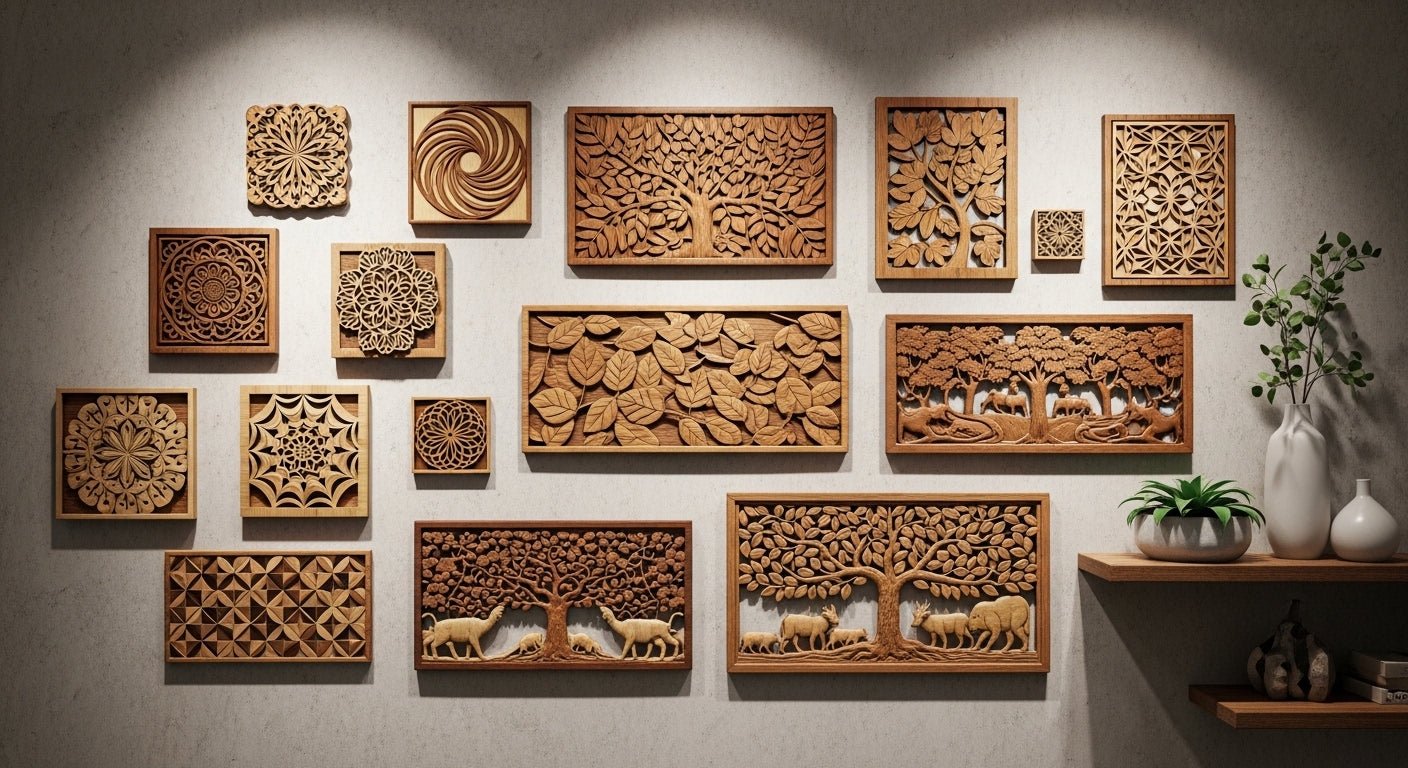 Wood Wall Art - White Oaks Woodworking