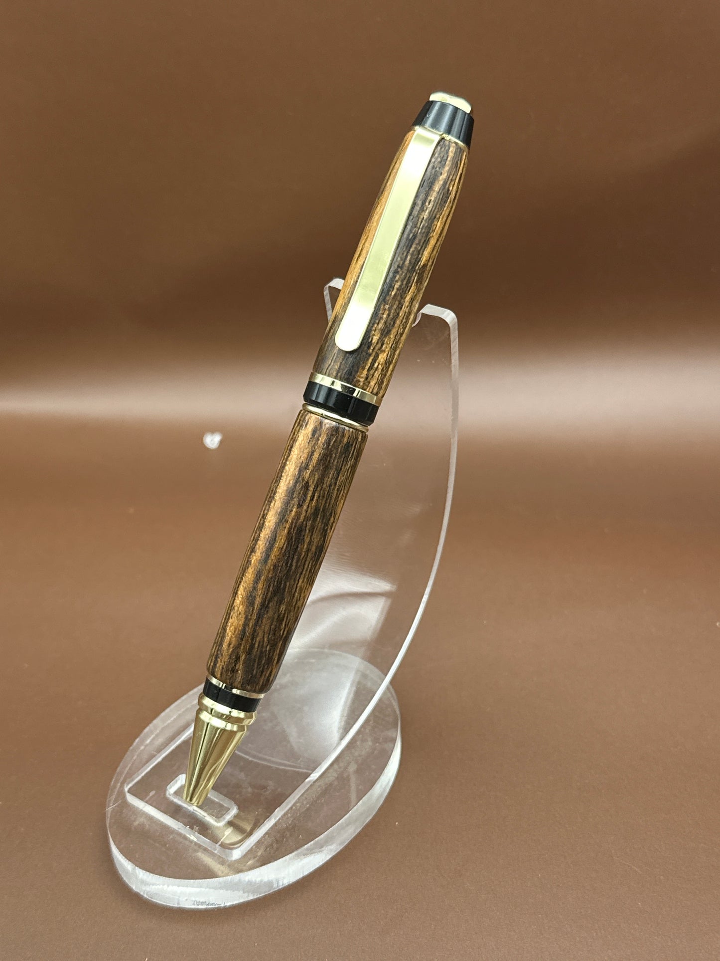 Gold & Bocote Twist Pen