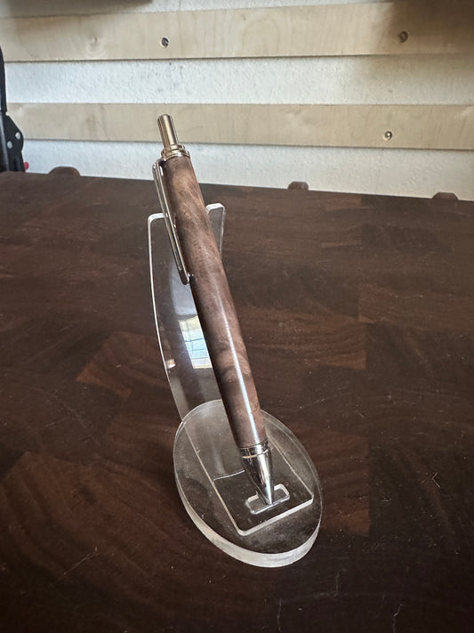 Figured Walnut & Chrome #2