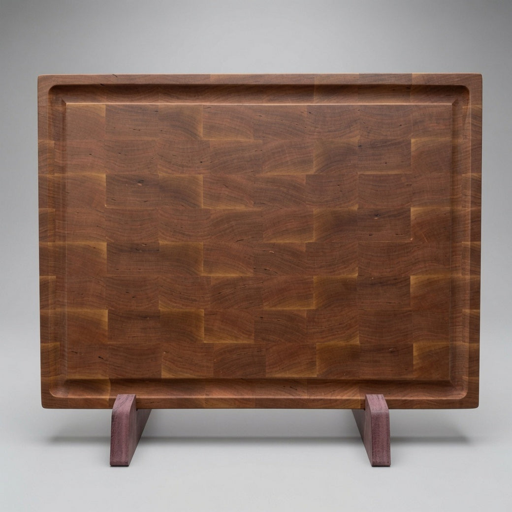 Handmade - Cherry Wood - 2x16x20.75 - All Purpose - End Grain Cutting Board