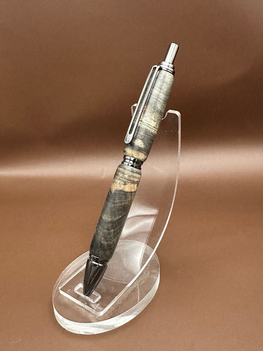 Buckeye Burl click pen