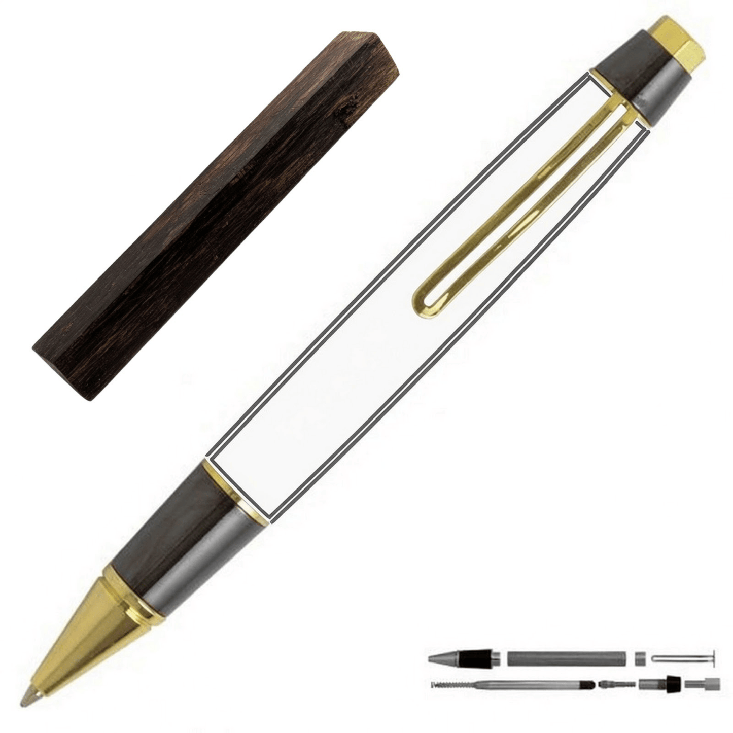 Big Ben EDC Click Pen - White Oaks Woodworking