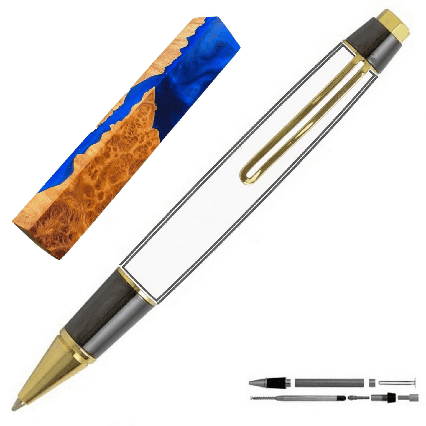 Big Ben EDC Click Pen - White Oaks Woodworking