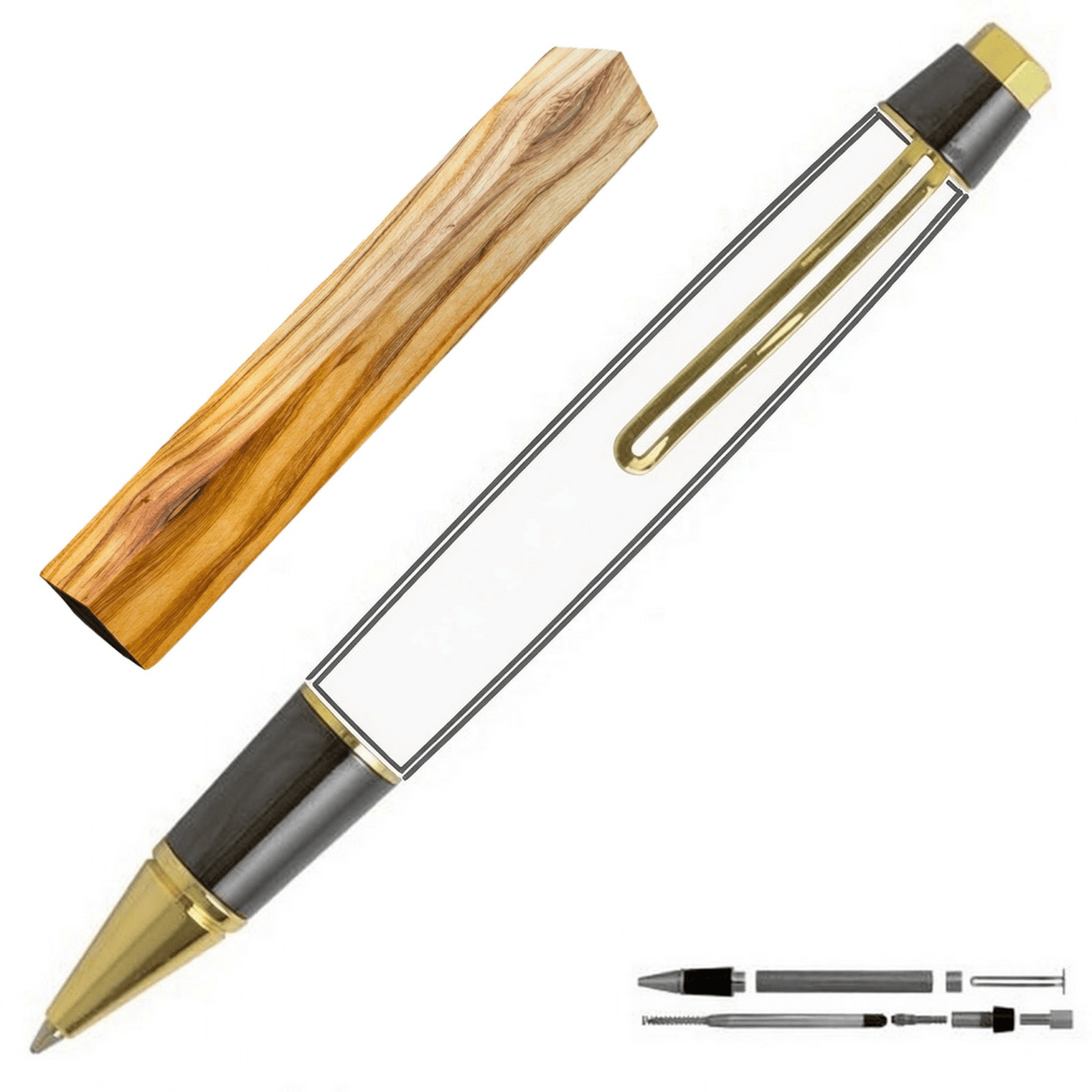 Big Ben EDC Click Pen - White Oaks Woodworking