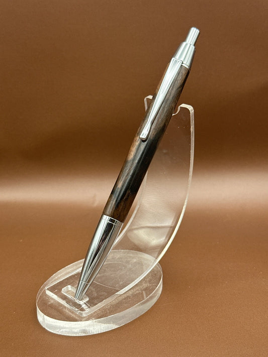 Gaboon Ebony click pen - White Oaks Woodworking