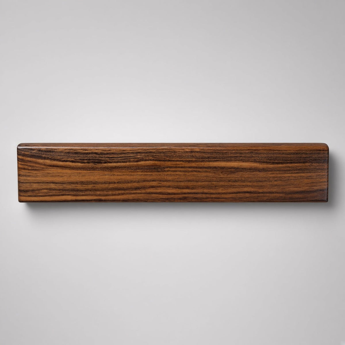 Handcrafted Magnetic Knife Rack Patagonia Live Edge Rosewood #1 - White Oaks Woodworking