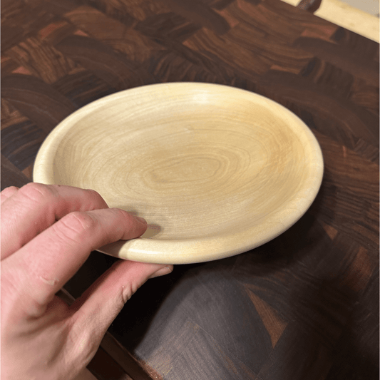 Handcrafted Maple Wood Bowl - White Oaks Woodworking