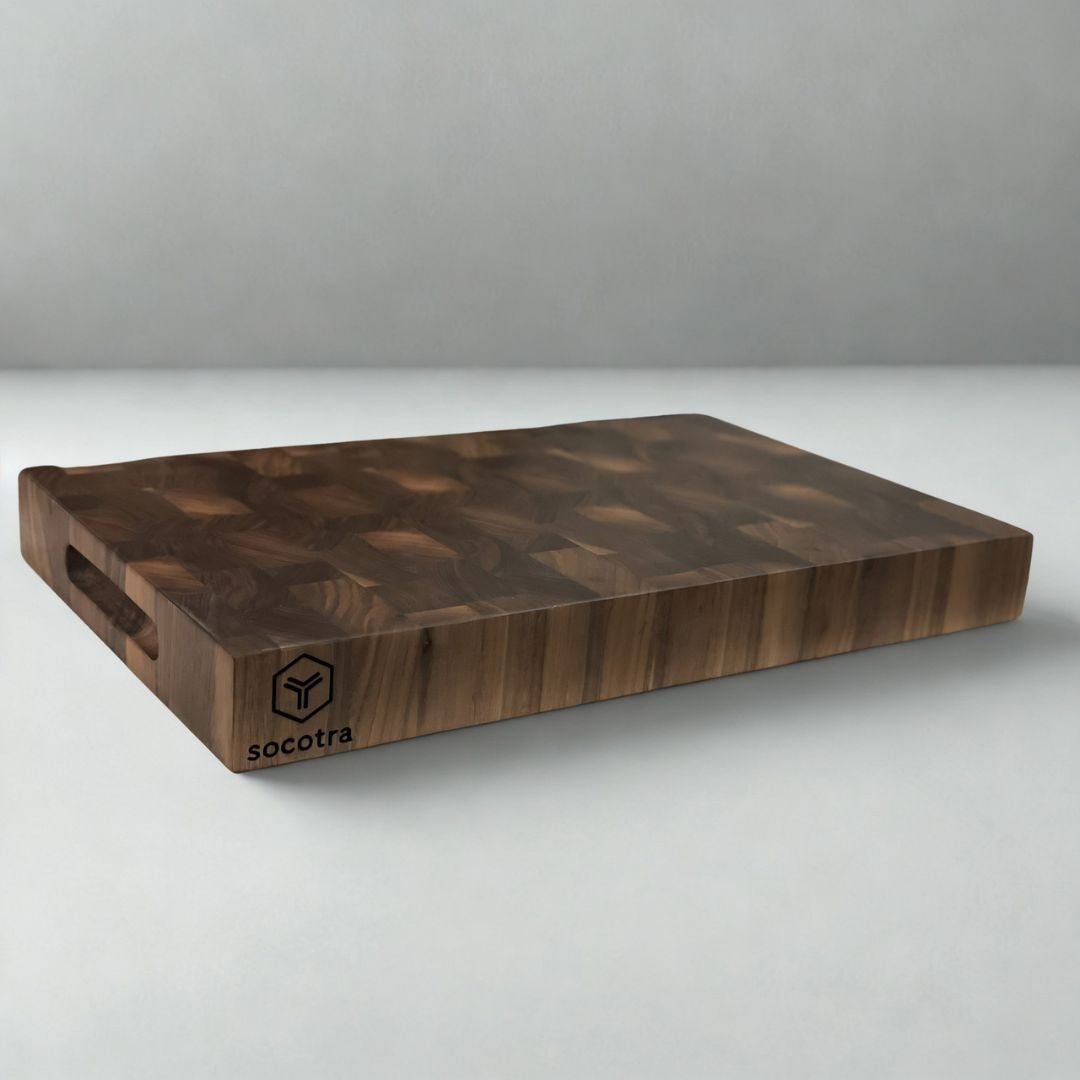 Handmade 2" Walnut Butcher Block - Crafted for Cooking & BBQ - White Oaks Woodworking