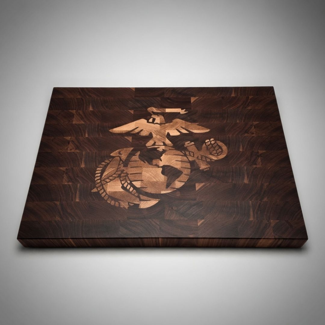 Handmade 2" Walnut Butcher Block - Crafted for Cooking & BBQ - White Oaks Woodworking