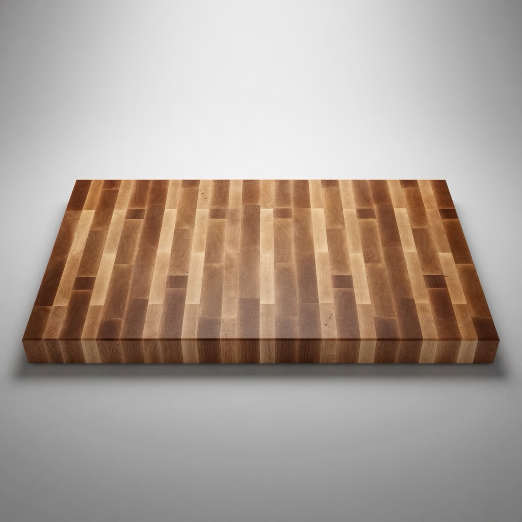 Handmade 3" Hard Maple Butcher Block - Built for Festivals, Caterers & Competition BBQ - White Oaks Woodworking