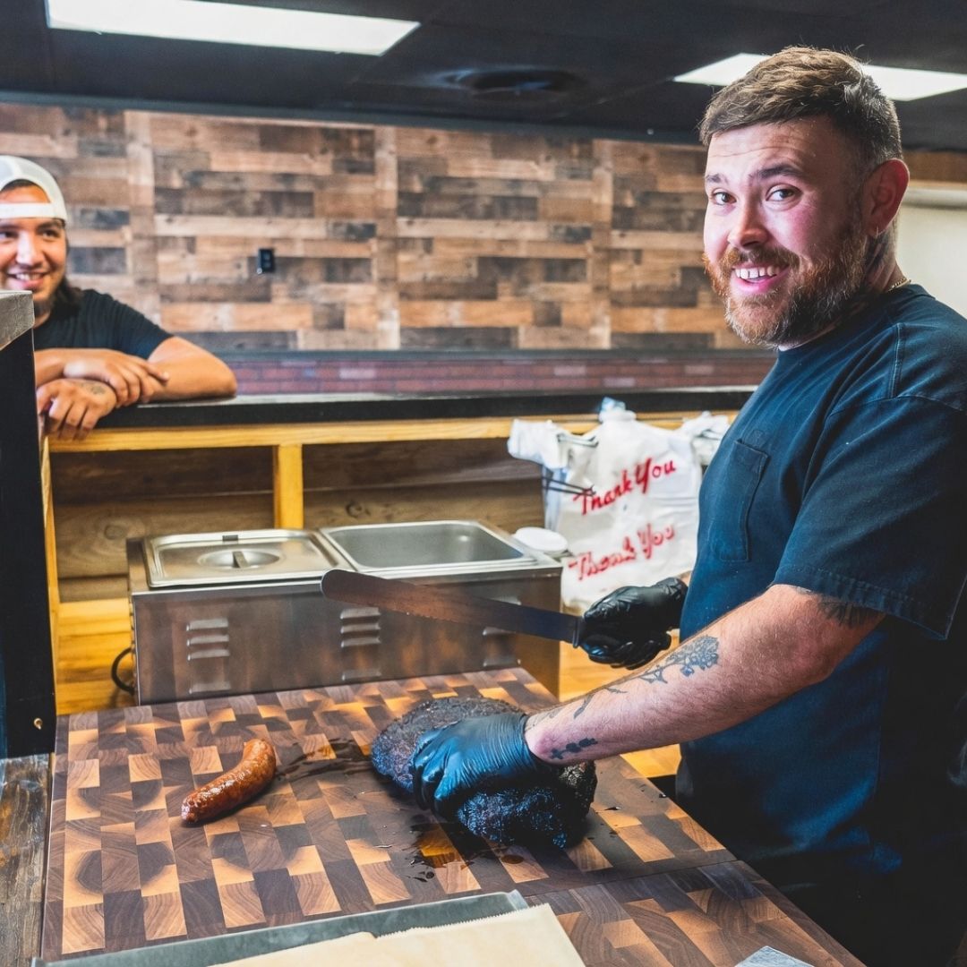 Handmade - Walnut Wood - 3" Thick - Pros & Pitmasters - End Grain Cutting Board - White Oaks Woodworking