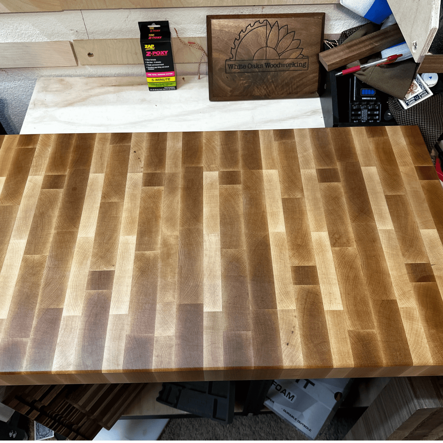 Hard Maple Butcher Block - White Oaks Woodworking