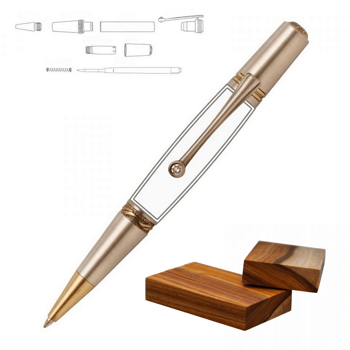 Majestic Squire Pen - White Oaks Woodworking