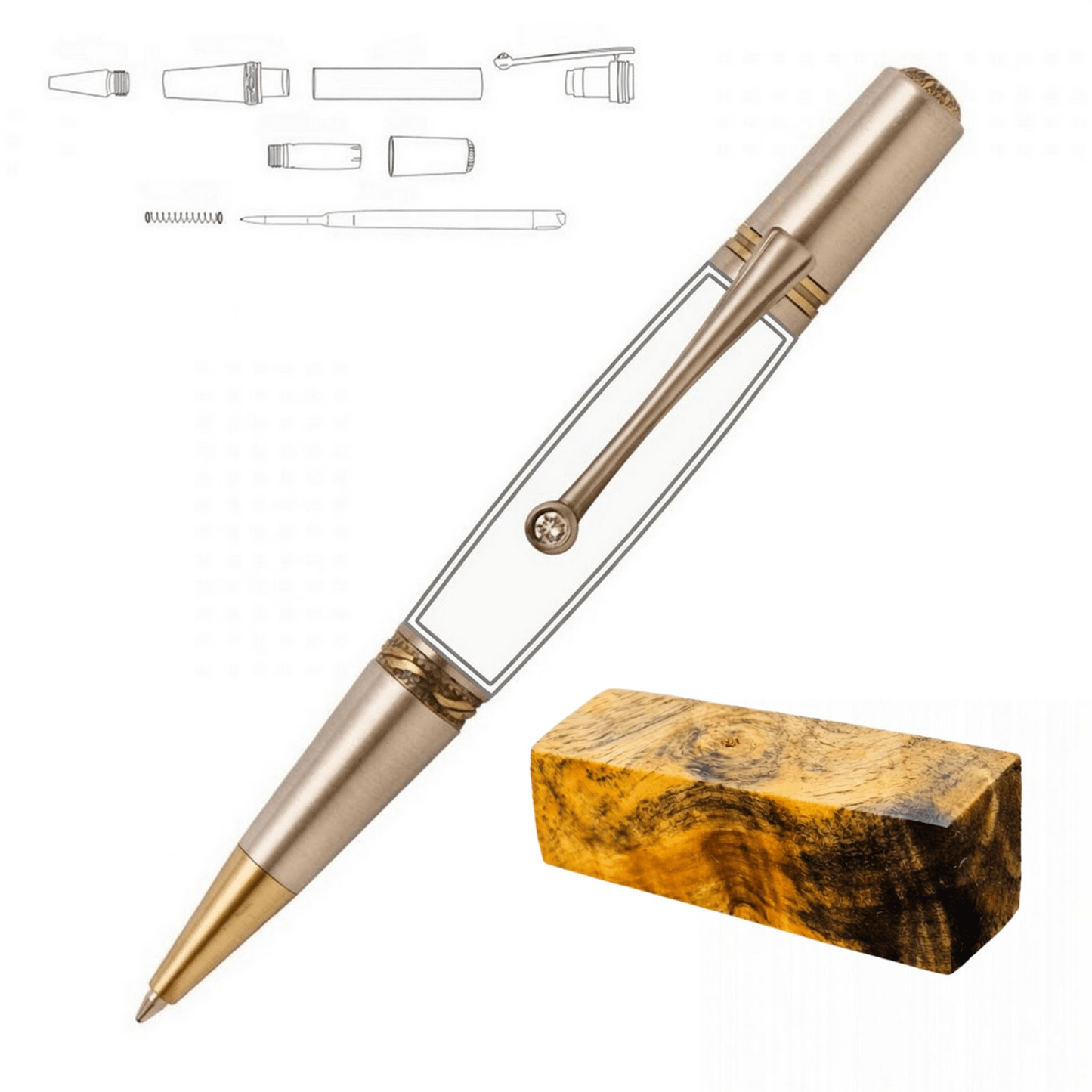 Majestic Squire Pen - White Oaks Woodworking