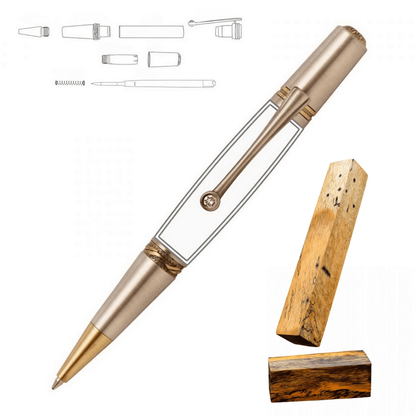 Majestic Squire Pen - White Oaks Woodworking