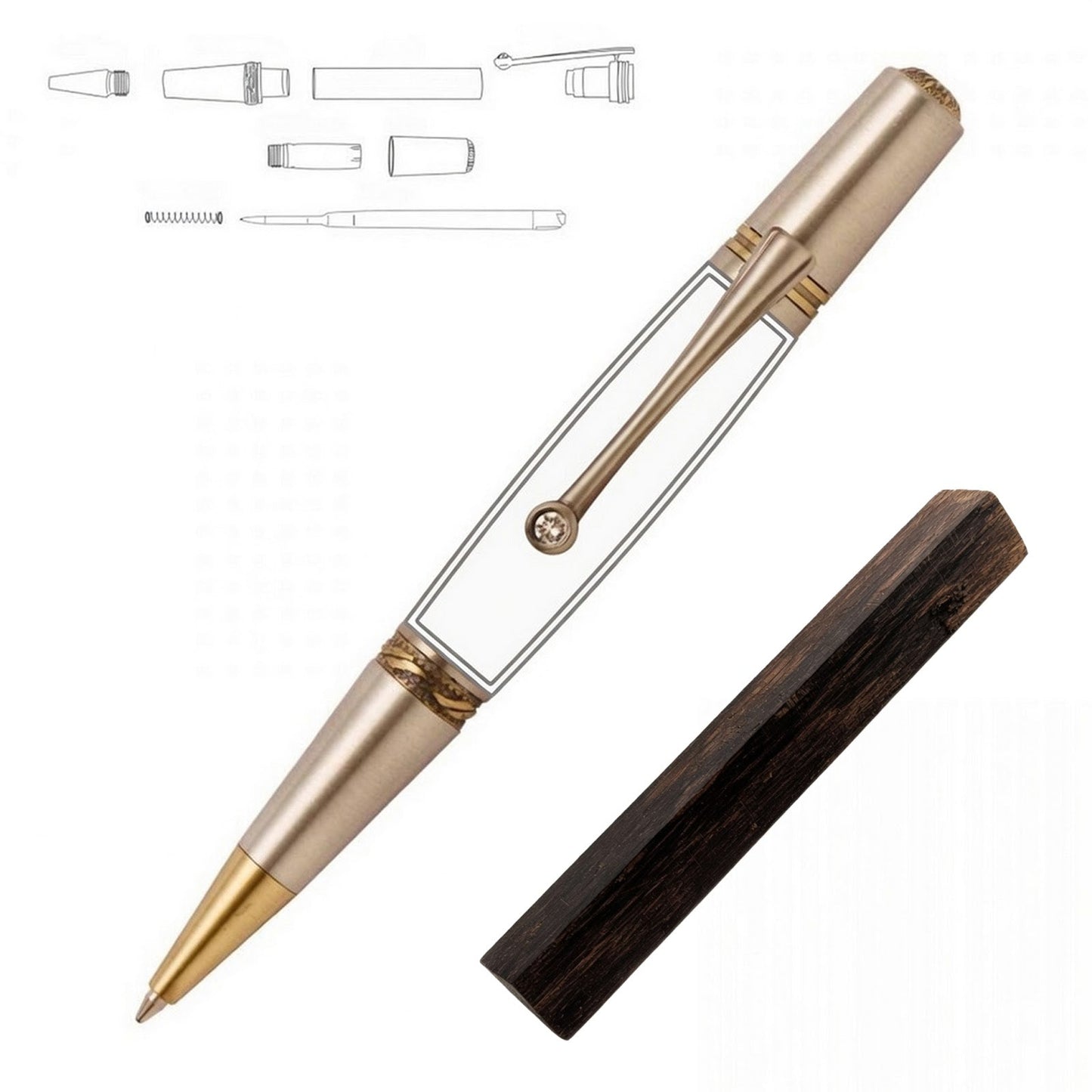 Majestic Squire Pen - White Oaks Woodworking