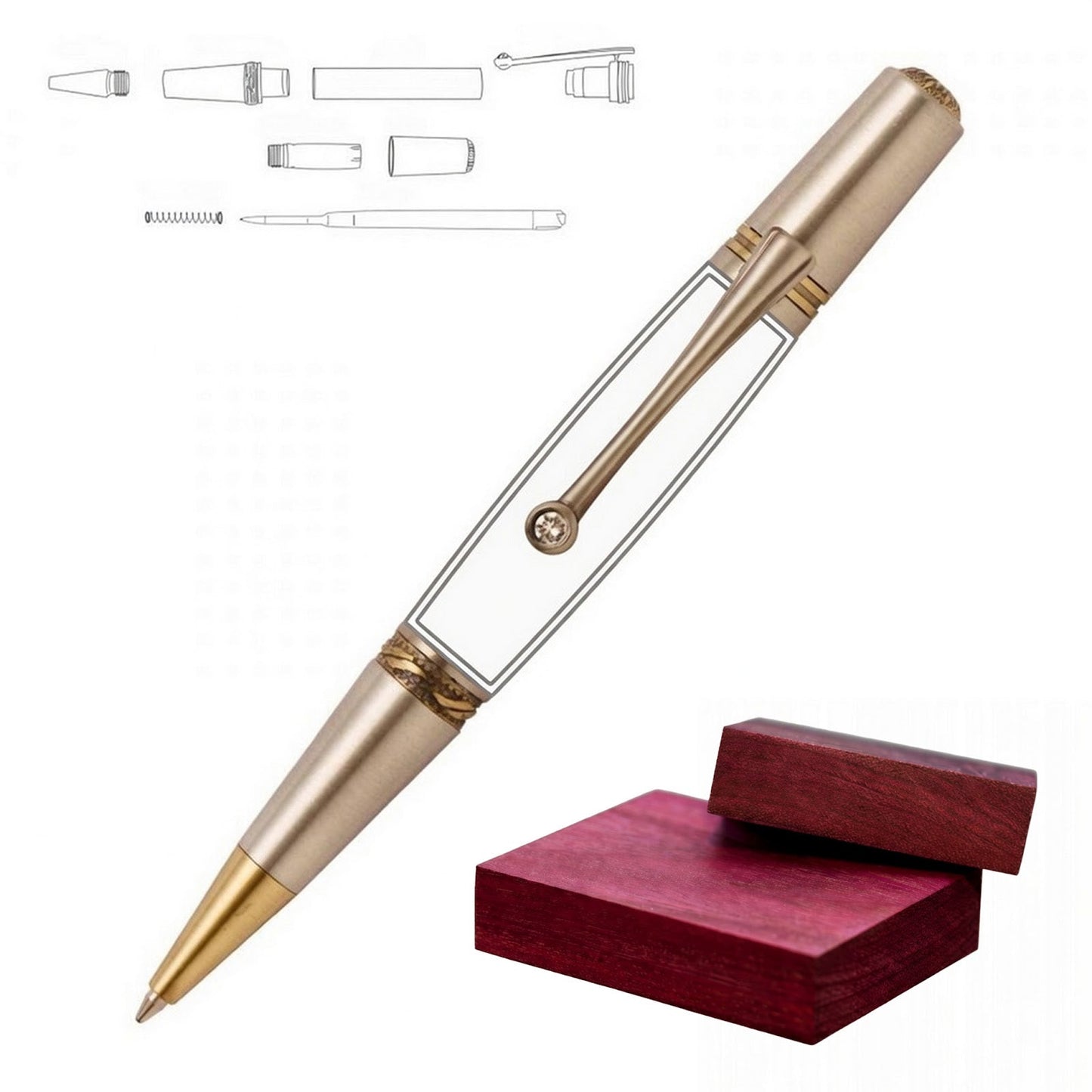 Majestic Squire Pen - White Oaks Woodworking