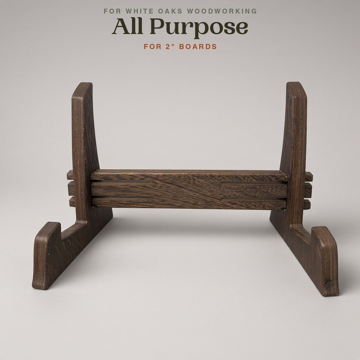 Handmade Cutting Board Stand for 2″ Boards — All Purpose