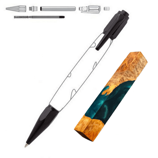 Vertex Click Pen - White Oaks Woodworking