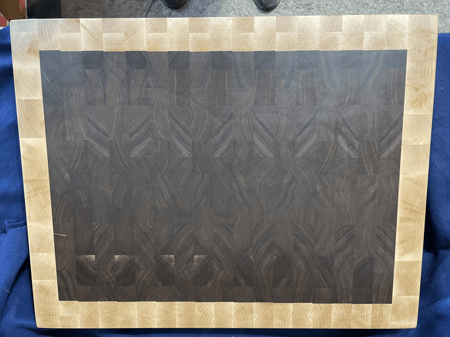 End Grain Cutting Board (Walnut) - White Oaks Woodworking